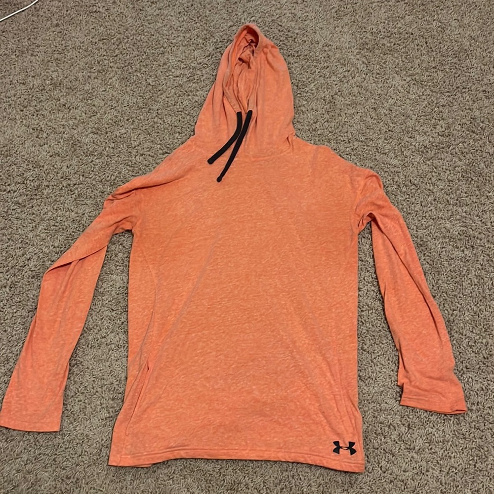 Pink Under Armour hoodie